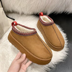 Viral Cosy Fur Lined Platform Slippers – Winter Warmth
