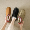 Viral Cosy Fur Lined Platform Slippers – Winter Warmth