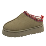 Viral Cosy Fur Lined Platform Slippers – Winter Warmth