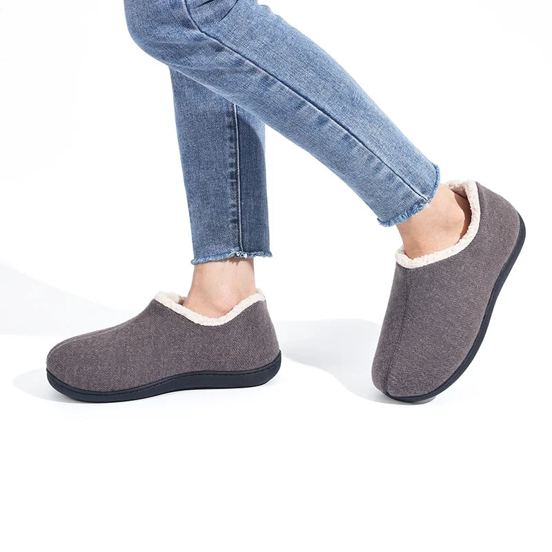 Plush Winter House Slippers – Cosy Grip Non-Slip Warmth